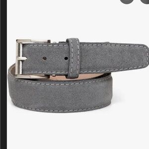 L.E.N suede belt